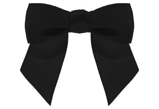 Grey color ribbon bow PNG on transparent backgrounds for birthdays, celebrations, presents, vector, red, satin, silk, anniversary, design, Xmas, illustration, bows, knot, object, color, Valentine