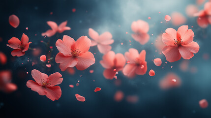 background with flowers