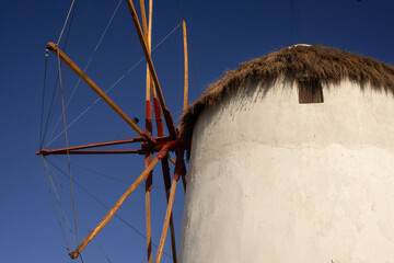 Mikonos, Grecia Mulino a vento - Viaggio cartolina