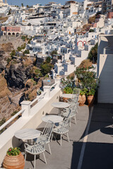 Santorini - Panorama Storia per Instagram Verticale