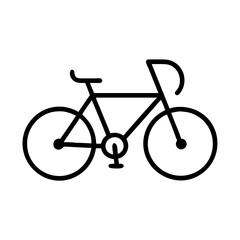 Obraz premium Road Bicycle Icon Outline