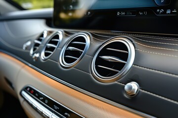Luxury Car Interiors: Air Conditioning Systems and Design Features for Premium Comfort