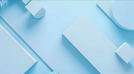 ux ui design themed minimalist cover photo for linkedin very light blue tones are main color