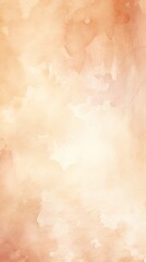 Obraz premium Soft Light Beige Watercolor Wash Background for Design and Artwork Generative AI