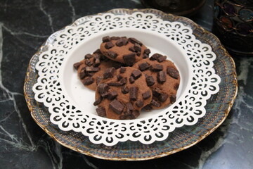 Fototapeta premium chocolate chip cookies