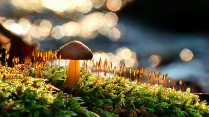 mushroom in the forest