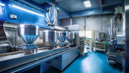 물질을 혼합하여 제품을 제작하는 정밀 혼합 장비