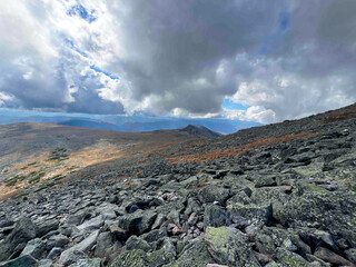 Dramatic Sky Over Mount Washington, New Hampshire