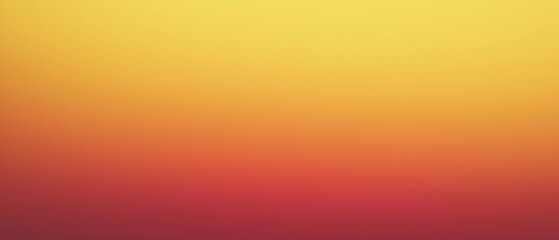 Obraz premium Abstract blurred yellow and red gradient Christmas banner with blank space for text