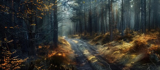 Obraz premium Forest Pathway