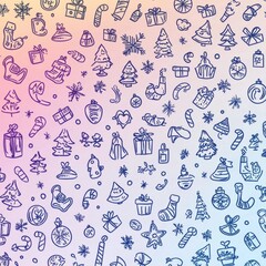 Naklejka premium seamless pattern with birds