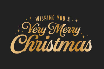 Wishing You A Very Merry Christmas, Merry Christmas, Christmas Banner, Merry Christmas Background, Christmas Greeting Card, Festive Background, Christmas Illustration, Vector Illustration Background