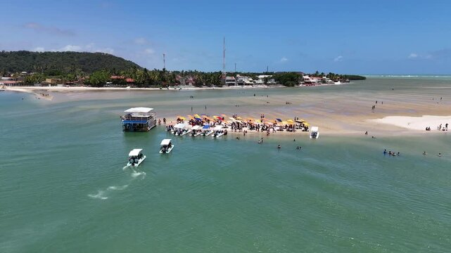 Paradise Found: Natural Pools and Sunset Magic at Praia do Gunga