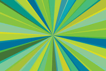 Fototapeta premium Pop art radial colorful comics book magazine cover. Striped color digital background. Cartoon funny retro pattern strip mock up. Vector halftone illustration. Sunburst, starburst shape.