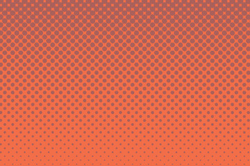 Fototapeta premium Pop art creative concept colorful comics book magazine cover. Polka dots colorful background. Cartoon halftone retro pattern. Abstract template design for poster, card, sale banner, empty bubble.