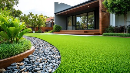 Modern Backyard Landscape