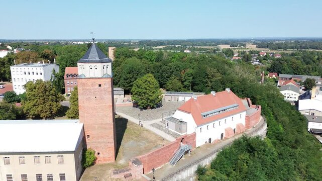 Eilenburg - Blick auf den Burgberg