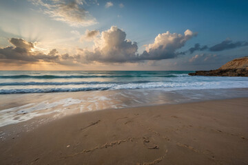 Fototapeta premium a delightful empty beaches