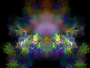 Imaginatory fractal abstract background Image