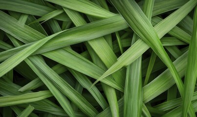 Obraz premium Microbial contamination on woven grass, exhibiting consistent texture and flow characteristics.