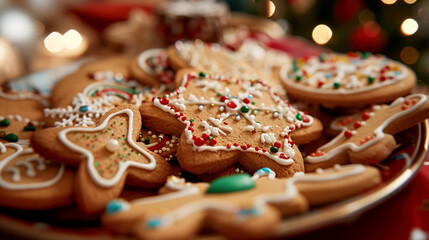 Delicious Homemade Christmas Gingerbread Cookies Festive Treats