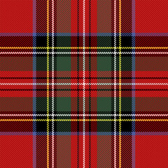 Christmas and new year plaid tartan