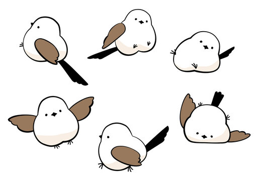 かわいいシマエナガ」の写真素材 | 7,585件の無料イラスト画像