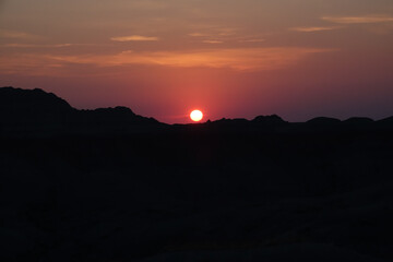 Sunrise Over the Badlands South Dakota