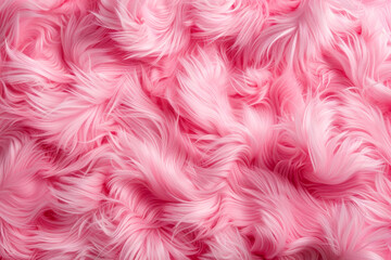 Fototapeta premium Soft Cotton Candy Pink Surface with Fluffy Texture
