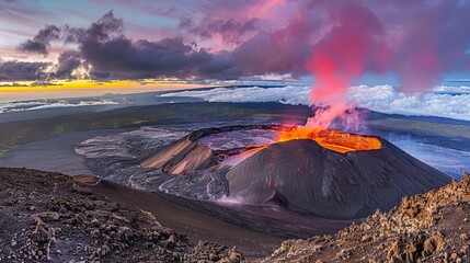 Mount Merapi is majestic and beautiful