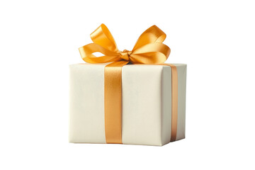 Fototapeta premium Festive gift exchange isolated on white background holiday theme front view celebration concept