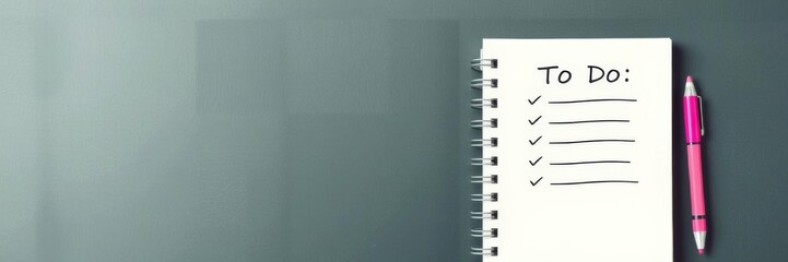 Realistic spiral notepad with to do list icon, hand drawn text, suitable for school, business, diary, office, stationery, isolated background, business, notebook, school