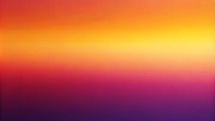 Obraz premium A Gradual Transition From Bright Yellow To Deep Purple, Evoking Feelings Of Warmth, Energy, And Serenity