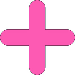 Obraz premium Abstract shape illustration