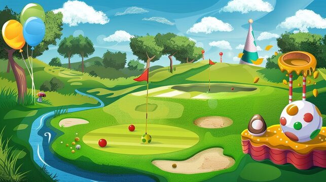 How to Decorate Your Mini Golf Birthday Background Like a Pro