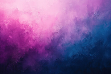 Fototapeta premium Vibrant purple and blue abstract painting, swirling colors blending harmoniously on canvas, creating a dynamic and captivating visual experience.