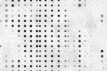 Obraz premium Monochrome abstract pattern with dots