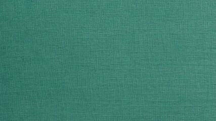 Fototapeta premium Close-Up of Green Textured Fabric 