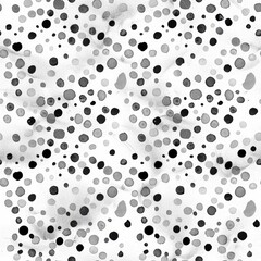 Monochrome abstract dotted background design