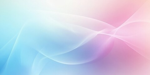Naklejka premium Smooth gradients Powder blue Abstract patterns flowin
