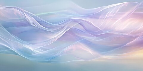Naklejka premium Soft transitions Lavender blue Abstract patterns flow