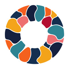 Colorful Abstract Circle Design