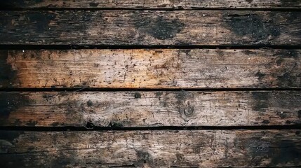 Obraz premium Aged wooden floor with rustic texture