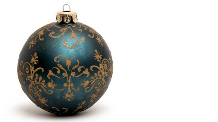 Decorative Christmas ornament with intricate design.