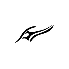 Fototapeta premium tribal tattoo design style
