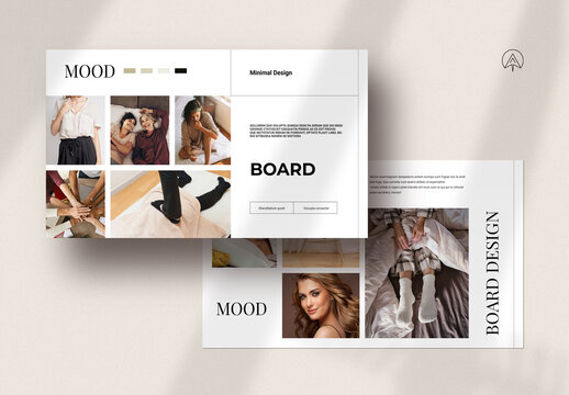 Minimal Mood Board Template