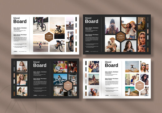 Minimal Mood Board Layout