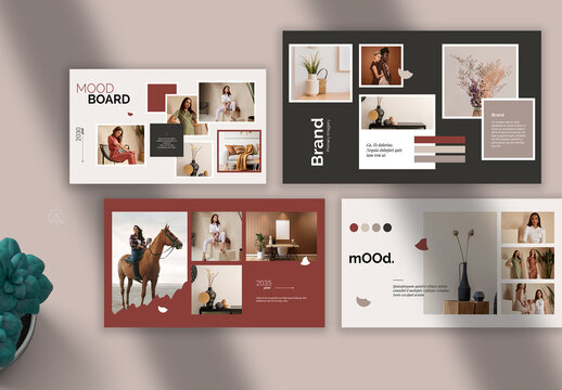 Mood Board Gallery Template