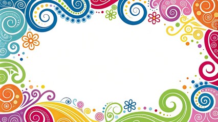 Vibrant and abstract colorful background with swirls and patterns, colorful, abstract, background, vibrant, swirls, patterns