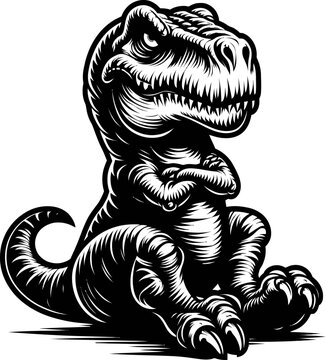 grumpy t-rex